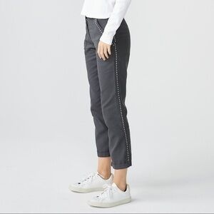 Monrow Studded Military Pants